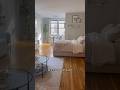 Almost fully furnished nyc studio apartment tour love it sm has plenty of room apartmenttour