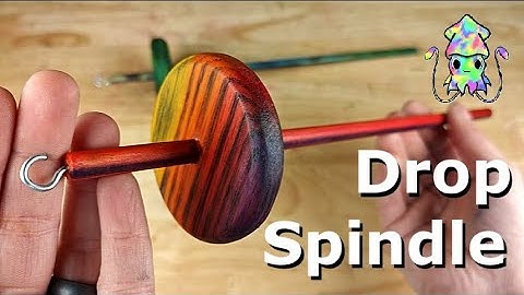 How to Make a Drop Spindle (Without a Lathe)