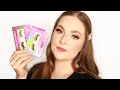 full face drugstore makeup + trying pinky goat lashes | JUSTINE JUZ