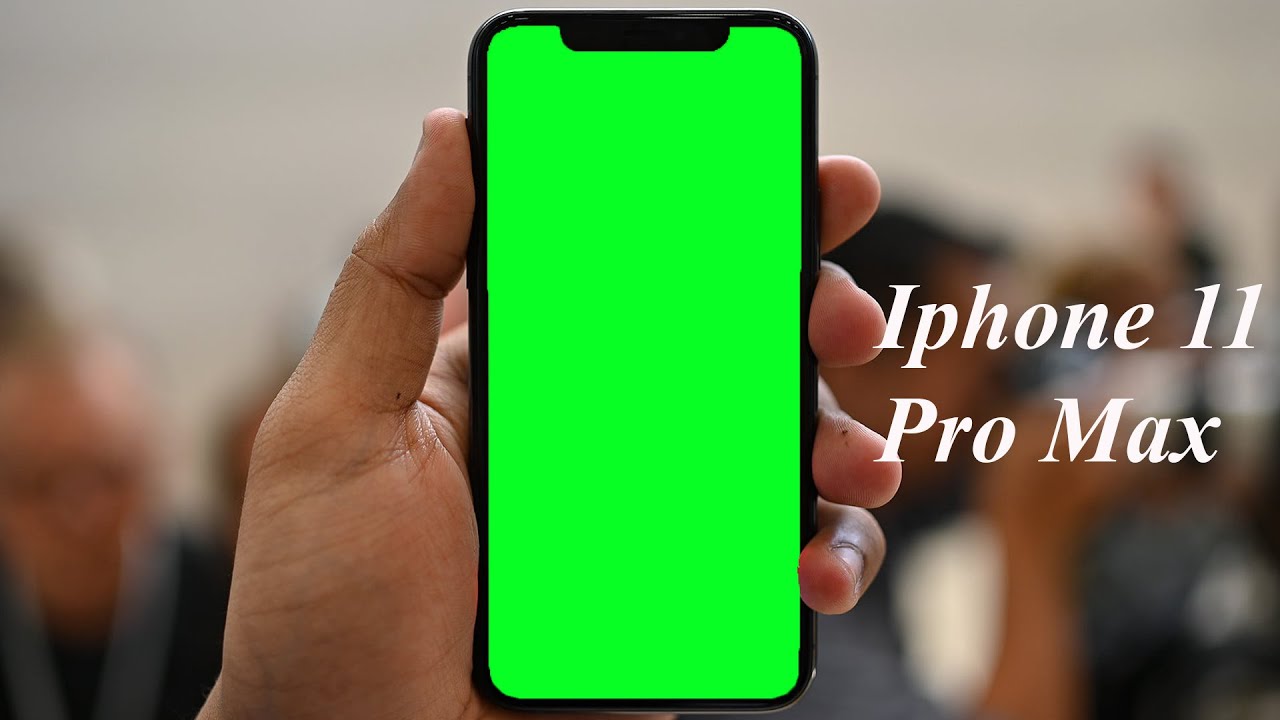 how to edit green screen on iphone