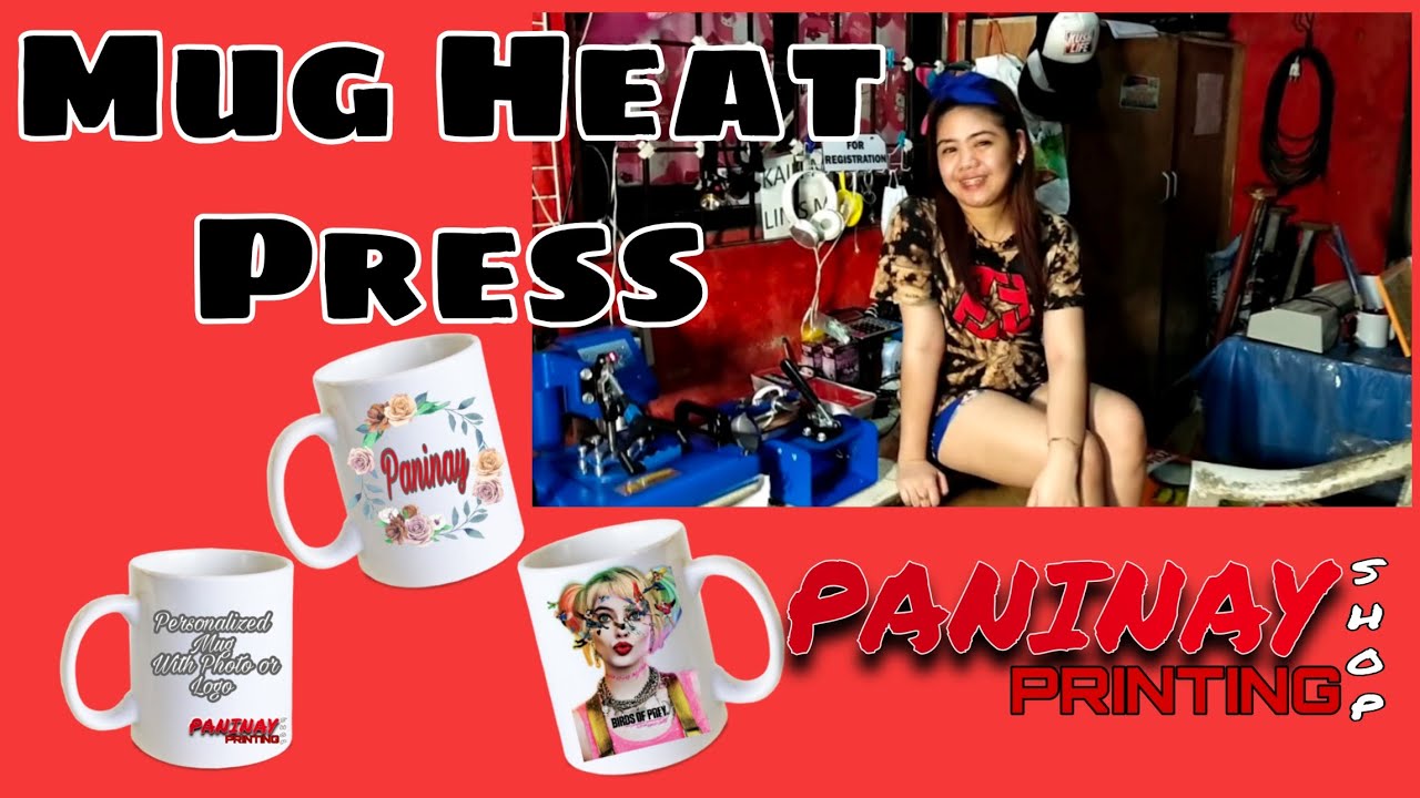 Mug Heat Press Tutorial (Sublimation Process) | Cristine Joy Lumawag PH | Tagalog