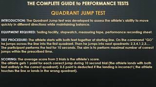 Quadrant Jump Test Lukasz Lojas