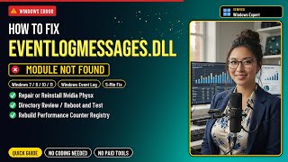 Fix Eventlogmessages.dll!