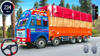 Indian Cargo Truck Simulator Game - Lorry Truck Driving 3D Game - Android Gameplay #game screenshot 1