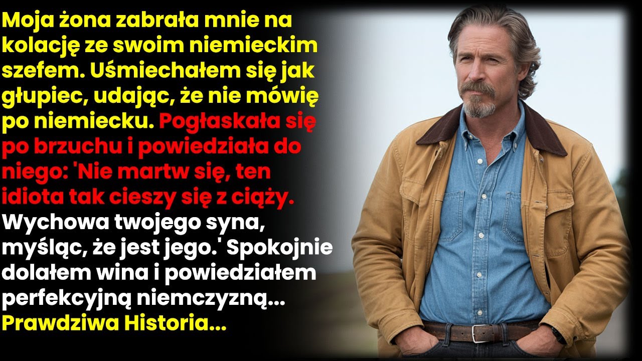 Żona mówiła o ciąży z szefem po niemiecku. Odpowiedziałem jej płynnie w tym języku...