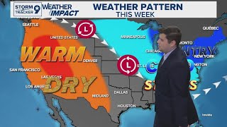 Warm Week ahead with Breezy Cool Fronts | West Texas Forecast
