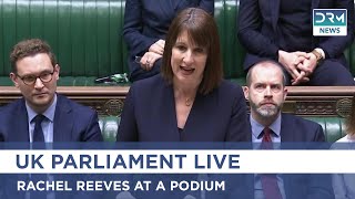LIVE: UK Finance Minister Rachel Reeves Faces Parliament Questions | UK Parliament LIVE | AC1G