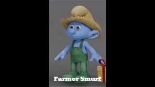 Voices Of The Smurfs From The Smurfs 2