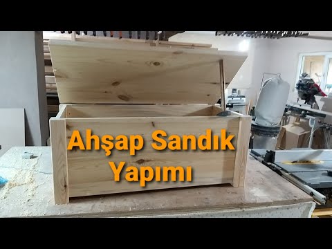 Ahşap dekoratif sandık yapımı -  Making wooden decorative chests