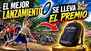 EL QUE TIRE LA LLANTA Y QUEDE MAS CERCA GANA