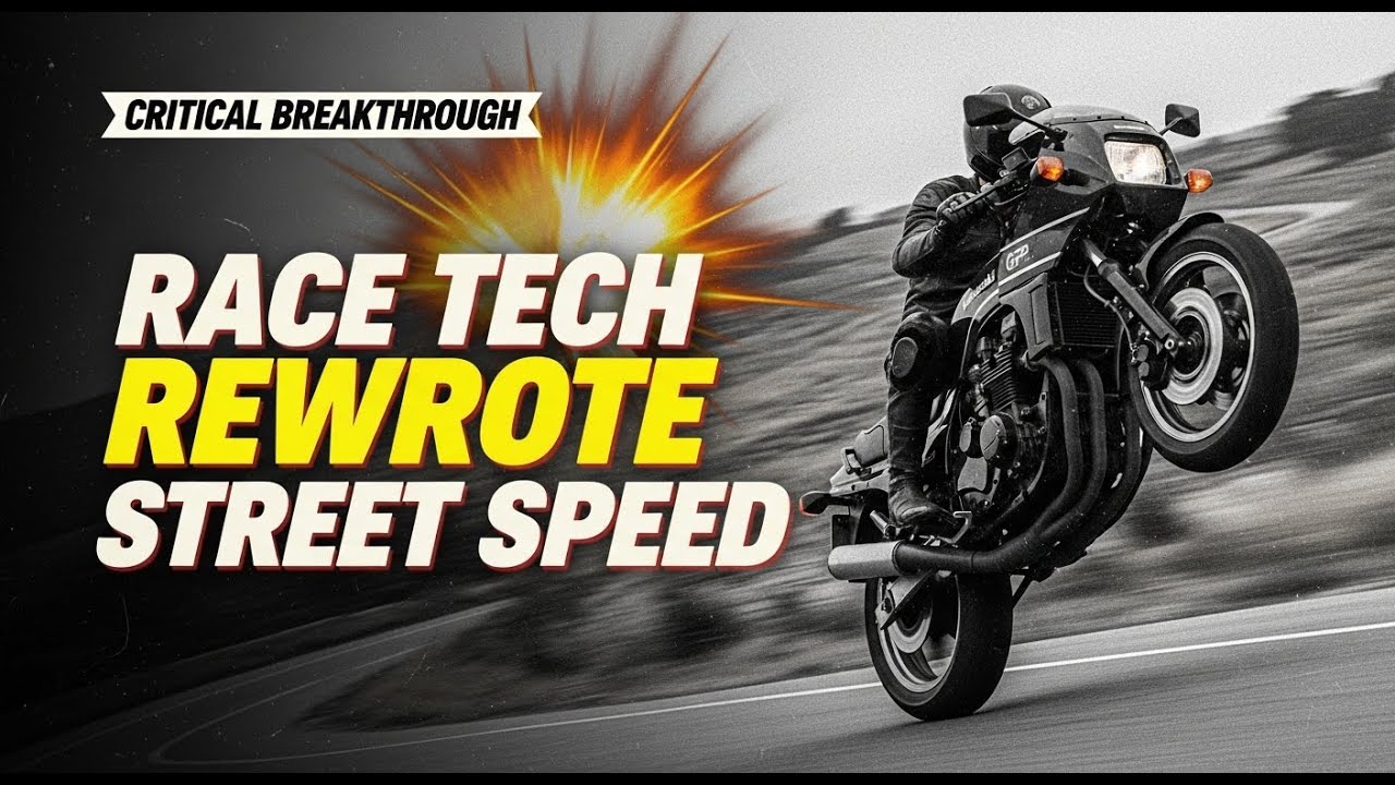 Race Tech Rewrote Street Speed - Kawasaki GPZ900R 1984–1996