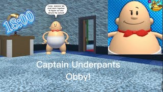 Playing captain underpants obby ROBLOX (18:00)