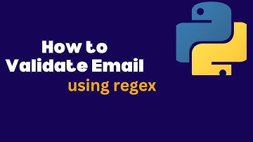How to Validate Email using regex in Python