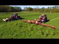 Case IH mowing &amp; tedding