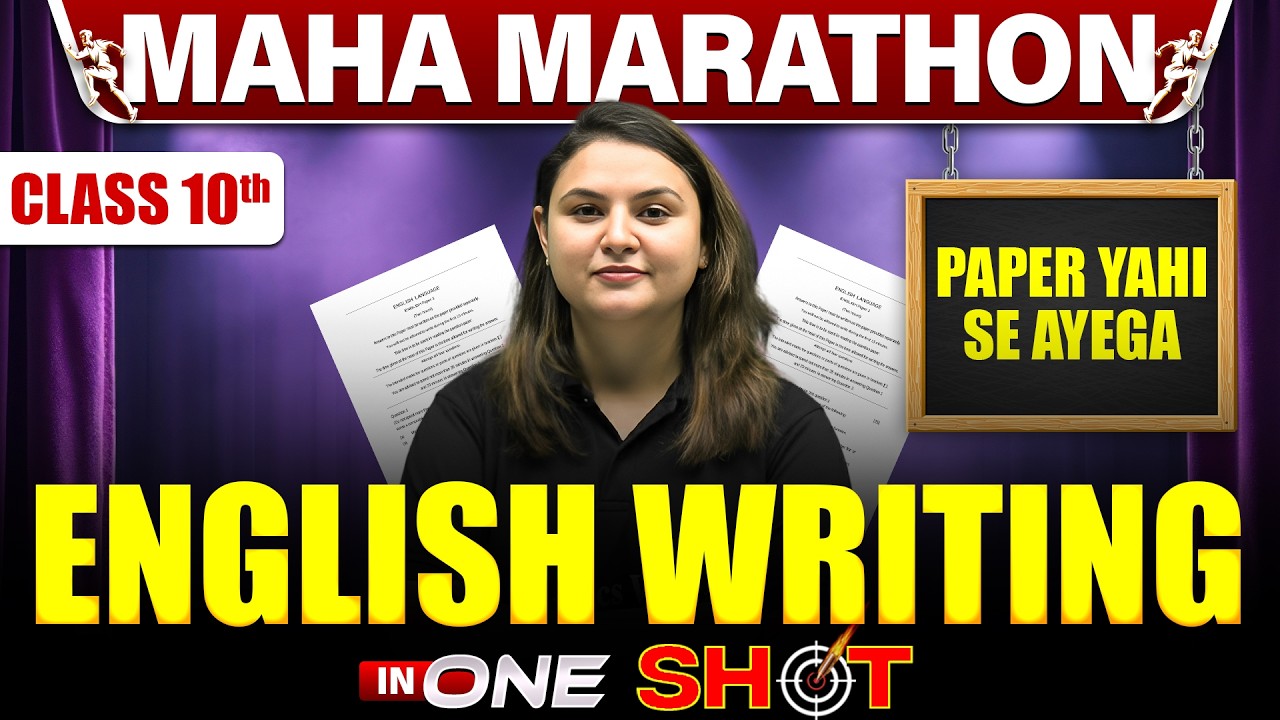 Class 10 ICSE Complete ENGLISH WRITING in One Shot | MAHA MARATHON