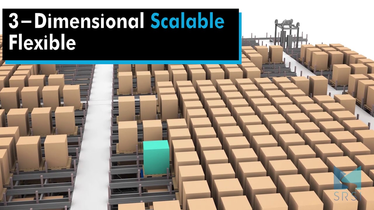 Srsi Raft RAFT ASRS Pallet Robot- Animated Promo | SRSI - YouTube