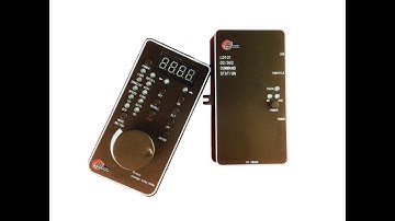 LD101 DCC/ DC dual-mode command station function setting.