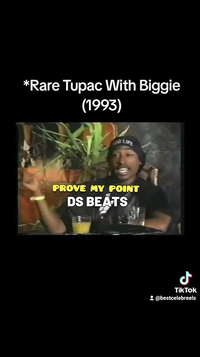 Tupac And Biggie On Stage 1993 Rare *RARE Tupac With Biggie (1993) #tupac #biggie #2pac #freestylerap #rare