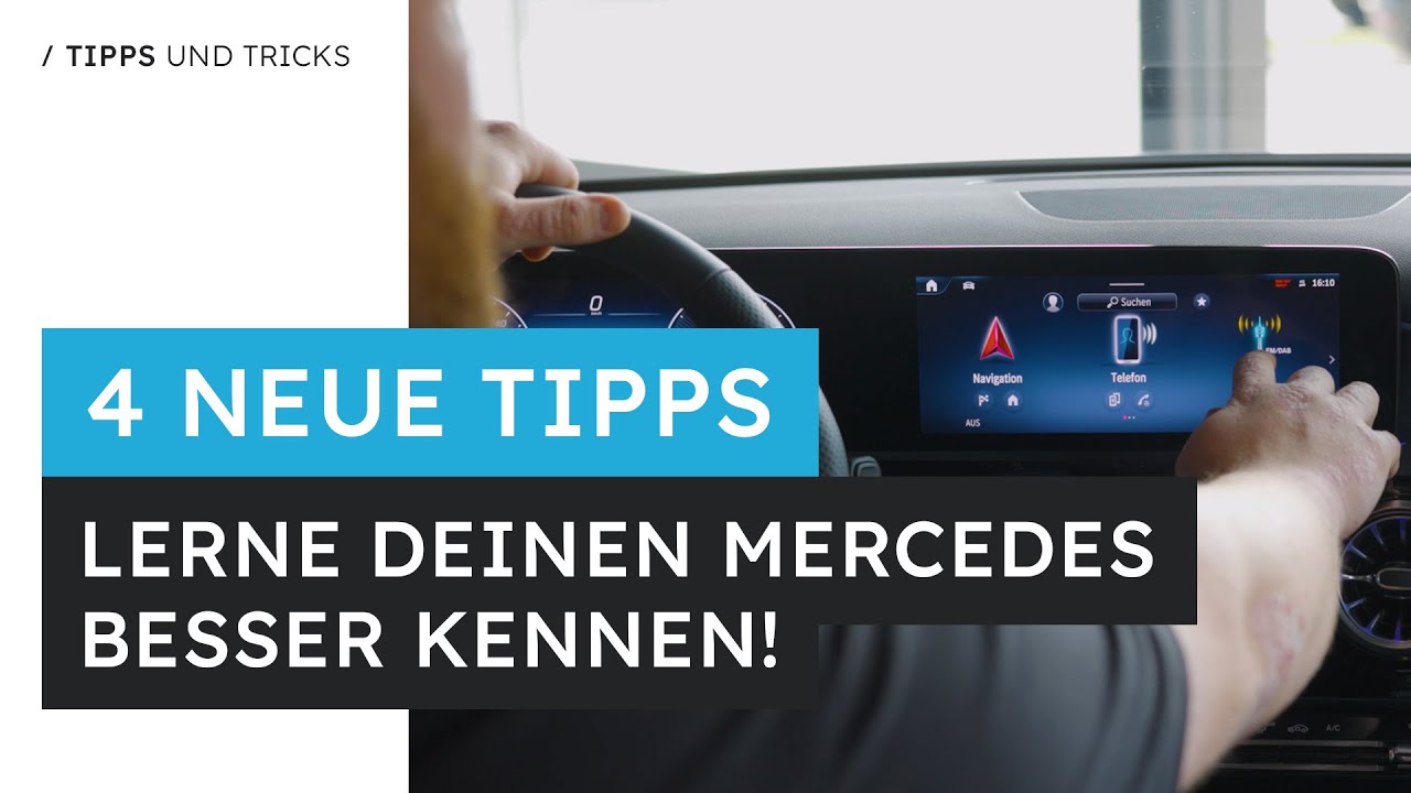 4 Funktionen, die DU kennen solltest! 🚗💡 - Mercedes-Benz Tipps und Tricks  