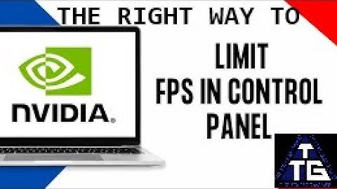 Cap Your Frame Rate The Right Way In NVIDIA Control Panel