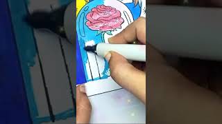 Coloring Disney Princess Belle Beauty and the Beast