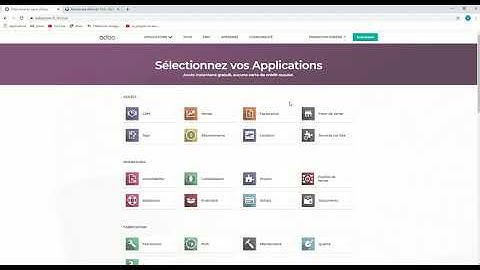 Odoo - Comptabilité ATCE02 Création d