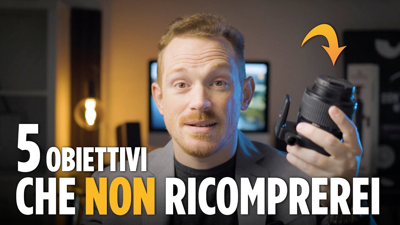 CHE DELUSIONE: 5 OBIETTIVI che NON USO per fare FOTO nel 2024 Perché ho sbagliato? non buttare soldi