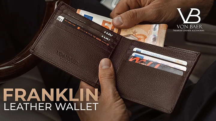 Franklin Slim Bifold Leather Wallet — Wallet For Men by Von Baer Overview