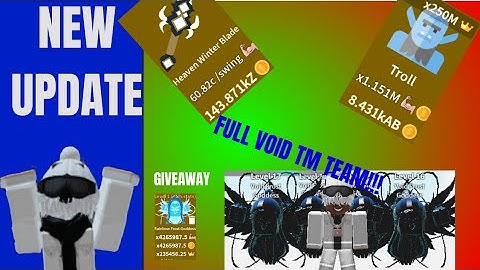 I MADE A FULL VOID TRIPLE MOON TEAM (Roblox Saber Simulator)