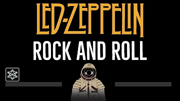 Led Zeppelin • Rock And Roll (CC) 🎤 [Karaoke] [Instrumental Lyrics]