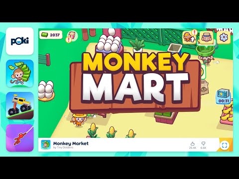 monkey mart poki the game｜TikTok Search
