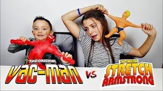 The Original Stretch Armstrong vs The Original Vacman