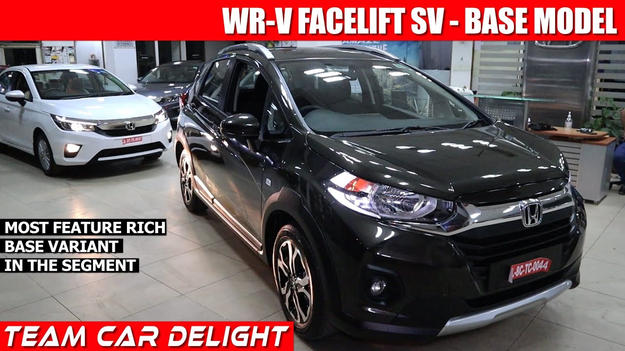 Wrv Base Model Detailed Review With On Road Price New Features Honda Wrv Facelift Sv Youtube