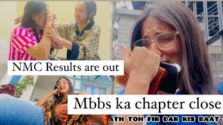 NMC Result are out | dar se hui halat kharab | cried alot 😩| #nmc