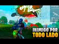 DUAS SQUADS ME CERCARAM E EU PRECISEI JOGAR O FINO PARA SAIR VIVO!! FREE FIRE