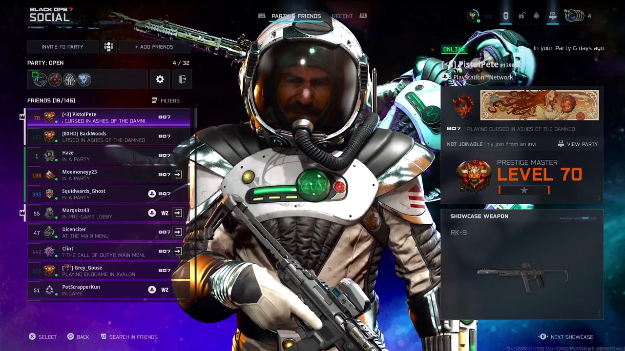 Call of Duty Black Ops 7 Zombies- Camo Grinding Vandorn FarmPS5 Gameplay