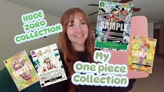 My One Piece Card Collection | HUGE: organizing binder ♡