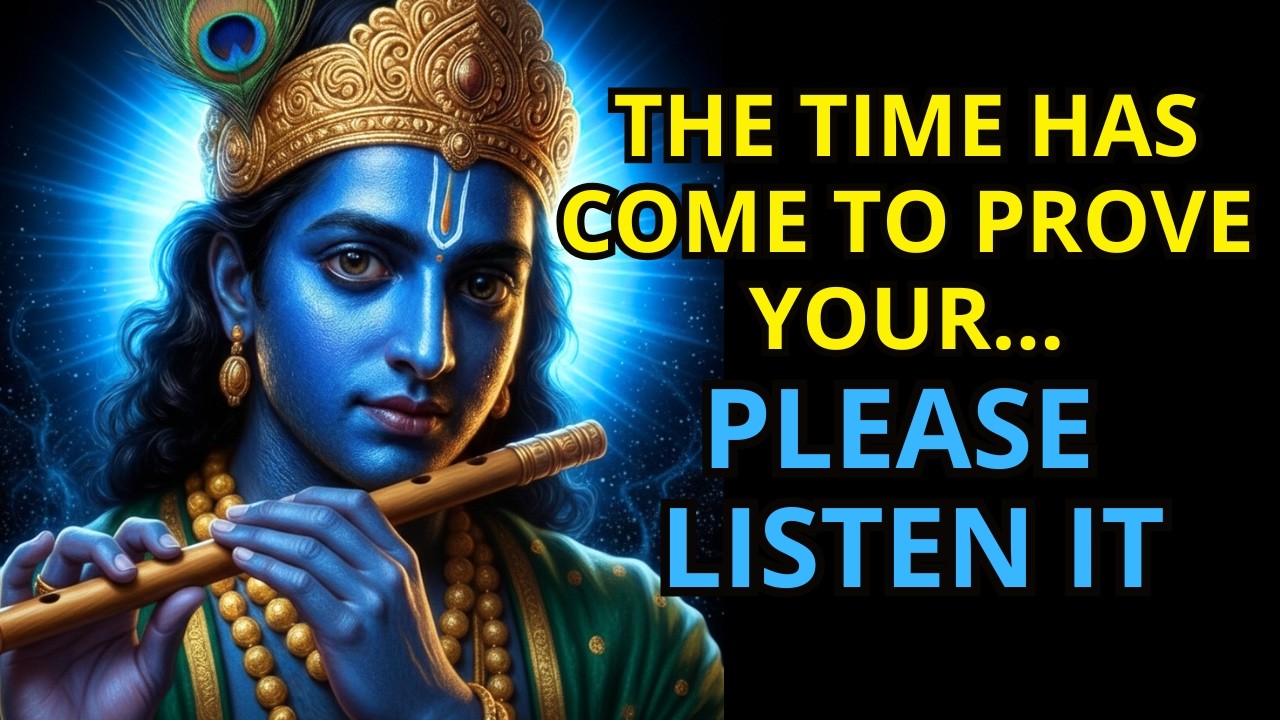 Krishna has given you the most difficult test, and you must pass it to receive...! Krishna Message