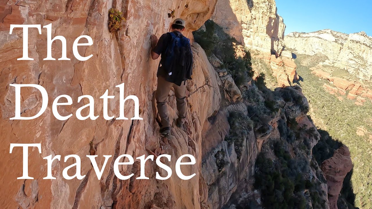 The Death Traverse // Climbing The Wedge, Sedona