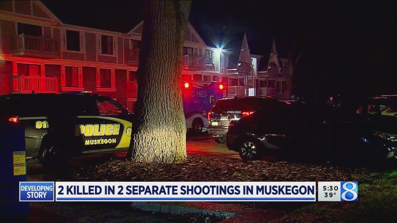 Muskegon police look for answers after two fatal shootings