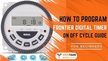 How to Program Frontier Digital Timer TM619H2 – Step-by-Step Guide | Programmable Digital Timer