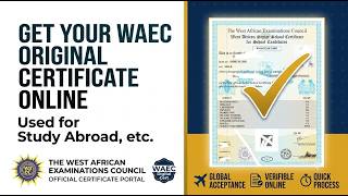 How to Get Your WAEC Original Certificate Online in Less Than 3 Minutes | Download Your Certificate