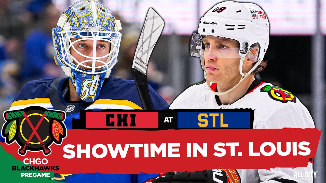 BLACKHAWKS PREGAME: Patrick Kane Makes Preseason DEBUT vs. St. Louis Blues | CHGO Blackhawks
