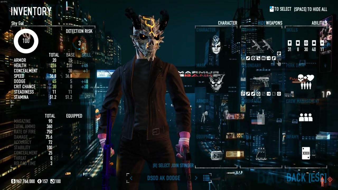 Payday 2 dodge mod