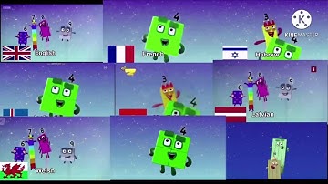 Numberblock intros in two more ways 1st intro and the 10-50 intro