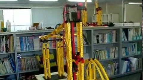 Fischertechnik lifting style mini jet-coaster