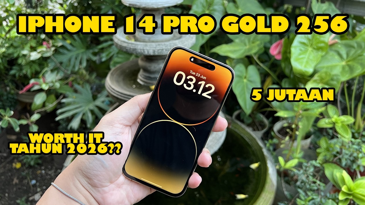 Reviewing the iPhone 14 Pro Gold 256GB for Under 6 Million