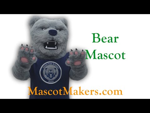 Grand Peak Academy Bear Mascot