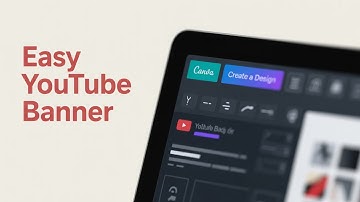 How To Make a Cool YouTube Banner in Minutes