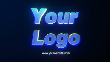 Make Network Technology Distorted Effect Logo Animation Video - MakeWebVideo.com